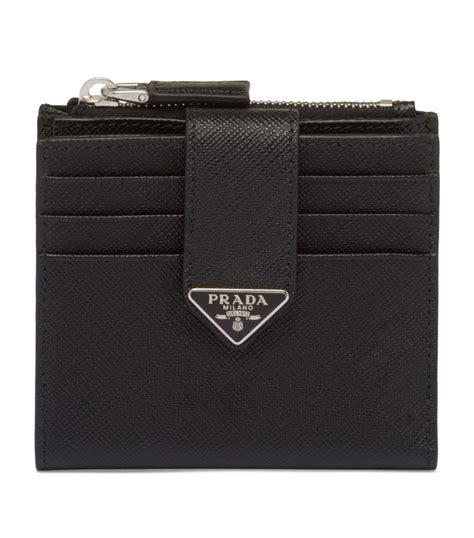 prada card men holder|prada men's bifold wallet.